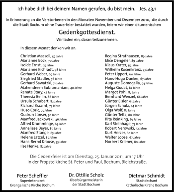 Traueranzeige von Siegfried Stadler von Tageszeitung